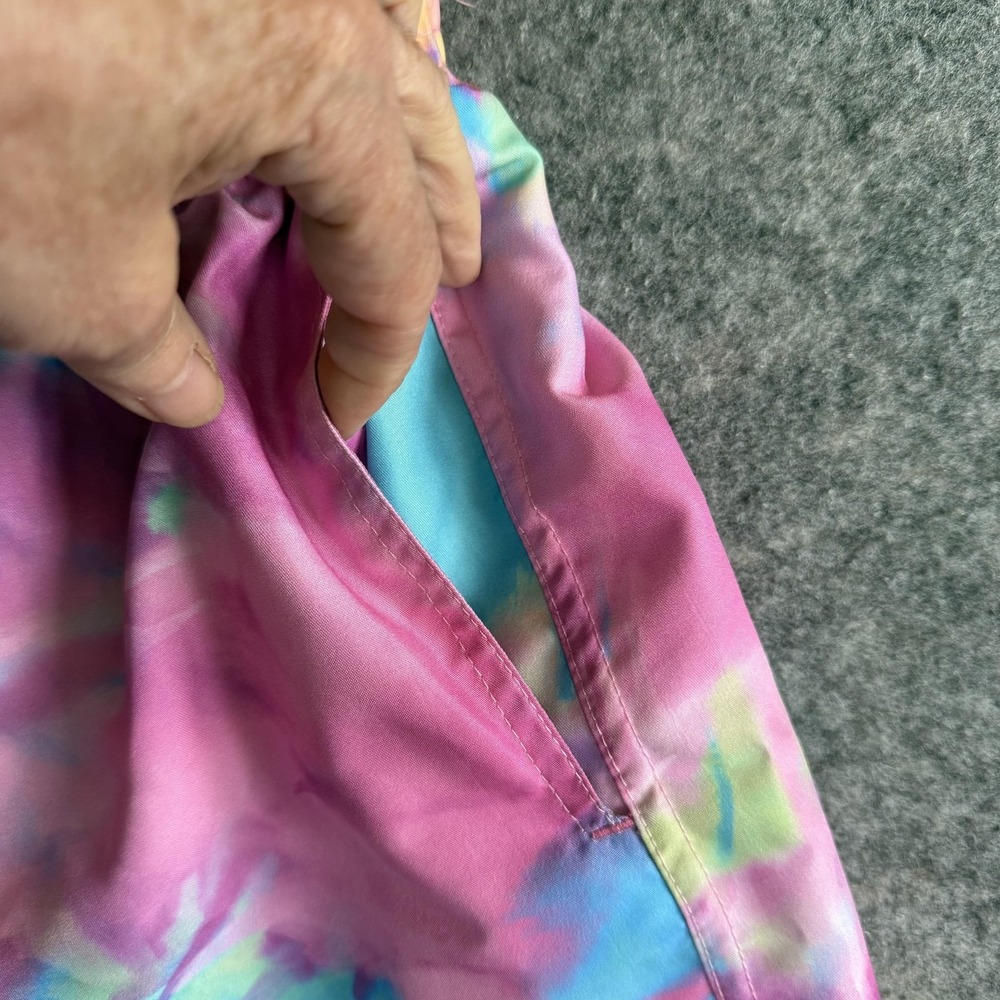Boardies Swim Trunks Shorts Mens Large Multicolor Tie Dye Lined Surf Flaws Read - Picture 7 of 10